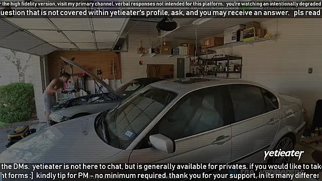 Snapshot of yetieater chatting on March 17, 2025, 9:02 pm yetieater online show from March 17, 2025, 9:02 pm