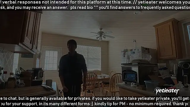 Snapshot of yetieater chatting on February 2, 2026, 4:38 pm yetieater online show from February 2, 2026, 4:38 pm