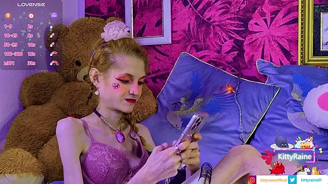 Snapshot of KittyRaine chatting on July 14, 2026, 12:55 pm KittyRaine online show from July 14, 2026, 12:55 pm