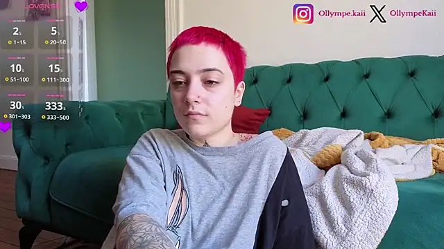 OllympeKaii online show from March 5, 2026, 8:32 am