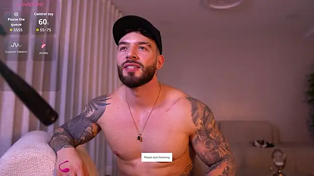 OLIVER COLT online show from October 30, 2025, 4:36 am