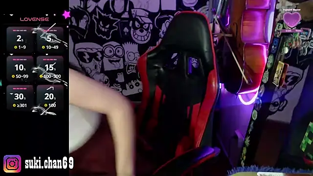 Sukychan  online show from November 10, 2025, 10:20 pm