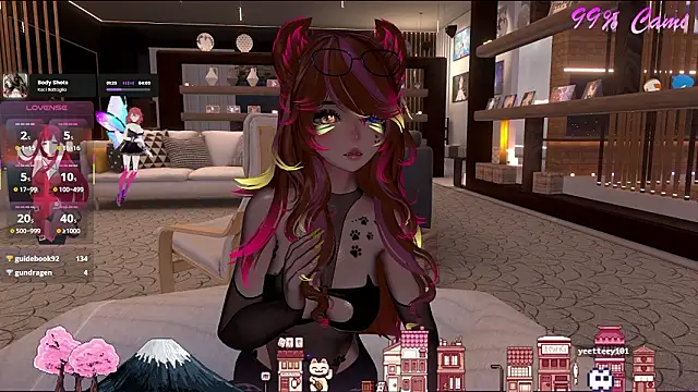 Bowsette Cami online show from February 12, 2026, 1:28 pm