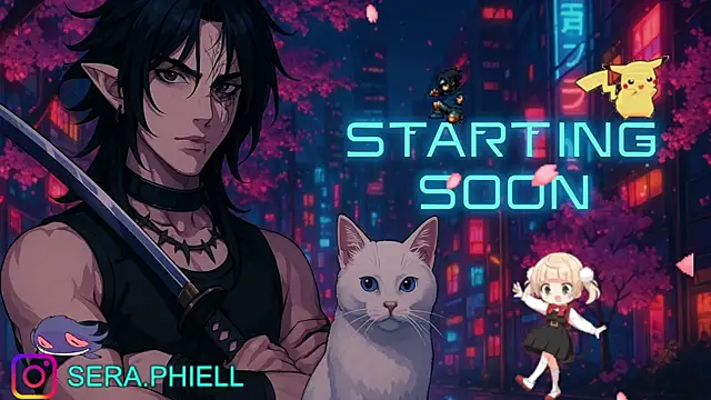 Seraphiell online show from September 13, 2025, 2:00 am