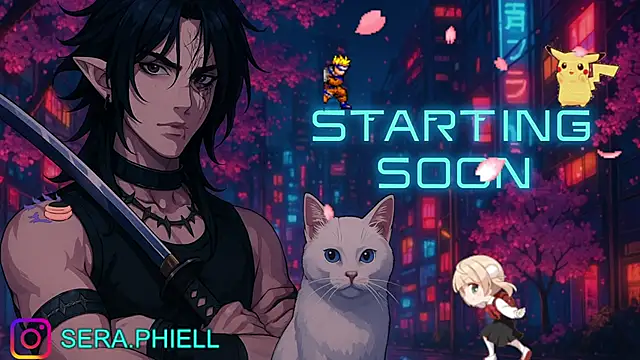 Seraphiell online show from September 14, 2025, 12:43 am