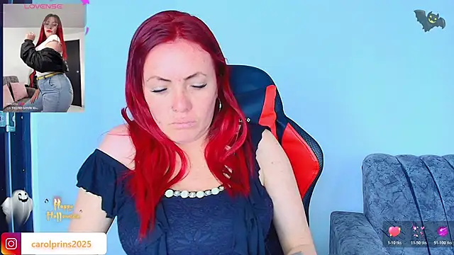 carolinhe  online show from October 27, 2025, 7:07 pm