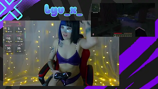 Snapshot of lyv_x_ chatting on November 22, 2025, 1:32 pm lyv x online show from November 22, 2025, 1:32 pm