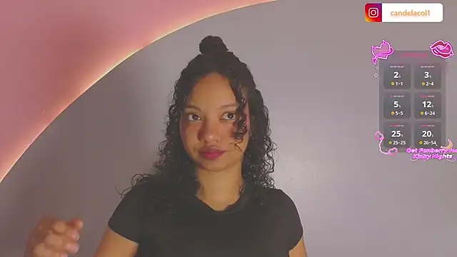 Snapshot of CandelaCool_ chatting on May 25, 2026, 12:00 pm CandelaCool online show from May 25, 2026, 12:00 pm
