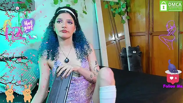 Bluedarkelf888 online show from April 4, 2026, 10:51 pm