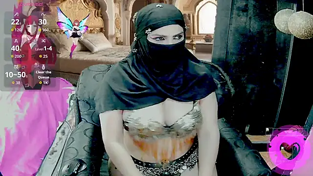 Snapshot of SultanaLayla chatting on October 3, 2025, 8:06 pm SultanaLayla online show from October 3, 2025, 8:06 pm