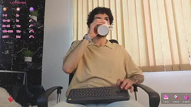 Rafael Mendezz online show from April 18, 2026, 8:53 pm