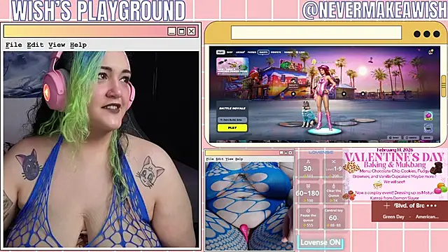 nevermakeawish online show from February 8, 2026, 3:59 pm