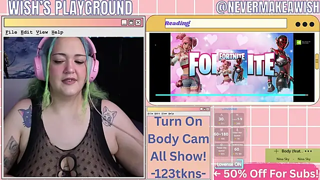 nevermakeawish online show from February 21, 2026, 5:47 pm