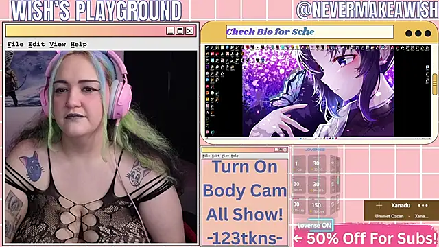 Snapshot of nevermakeawish chatting on March 6, 2026, 5:26 am nevermakeawish online show from March 6, 2026, 5:26 am