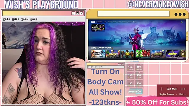 Snapshot of nevermakeawish chatting on April 11, 2026, 11:14 am nevermakeawish online show from April 11, 2026, 11:14 am