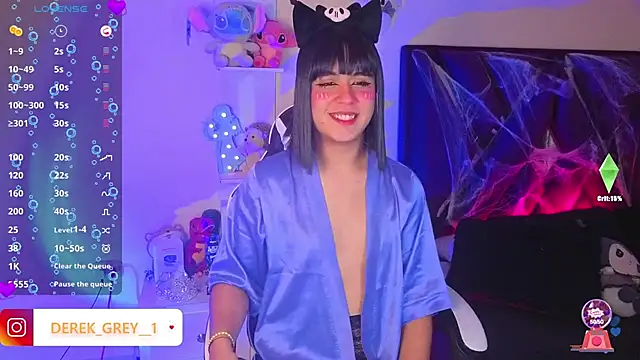 derek greyy  online show from October 21, 2025, 8:20 pm