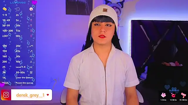 derek greyy  online show from April 16, 2026, 6:30 pm