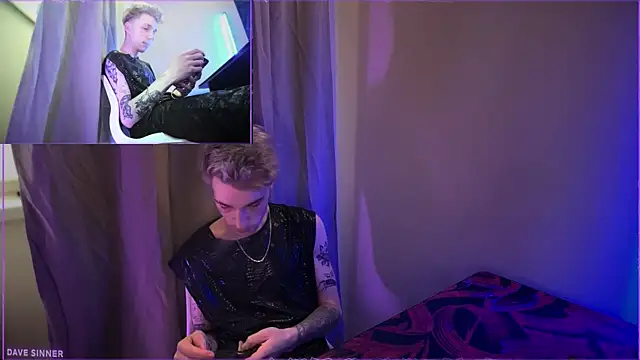 Snapshot of davesinner chatting on May 10, 2026, 2:44 pm davesinner online show from May 10, 2026, 2:44 pm