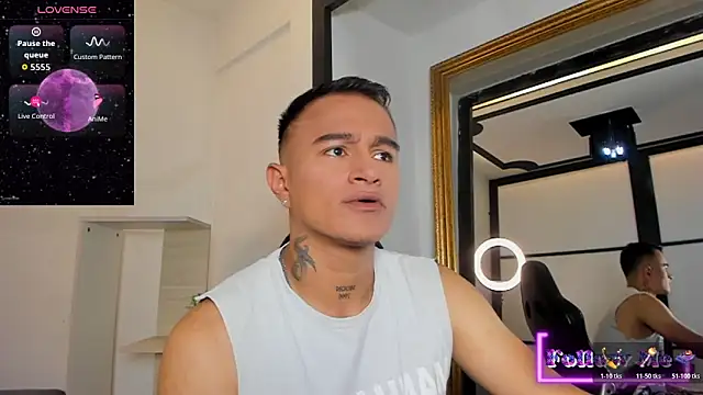 LiamDeep online show from November 28, 2025, 7:27 pm