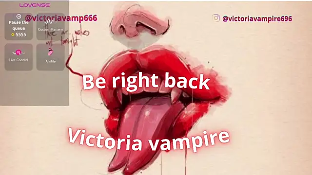 Victoriavampire666 online show from December 23, 2025, 1:14 am