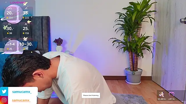 Snapshot of samucamx_ chatting on October 30, 2025, 12:34 am samucamx  online show from October 30, 2025, 12:34 am