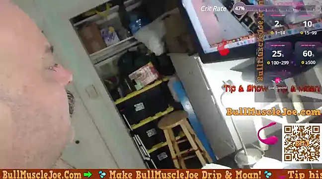 Snapshot of bullmusclejoe chatting on January 9, 2025, 12:14 am bullmusclejoe online show from January 9, 2025, 12:14 am