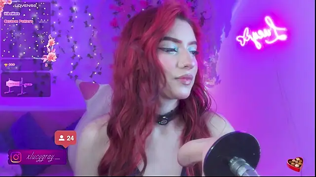 LucyGray online show from July 18, 2026, 5:55 am