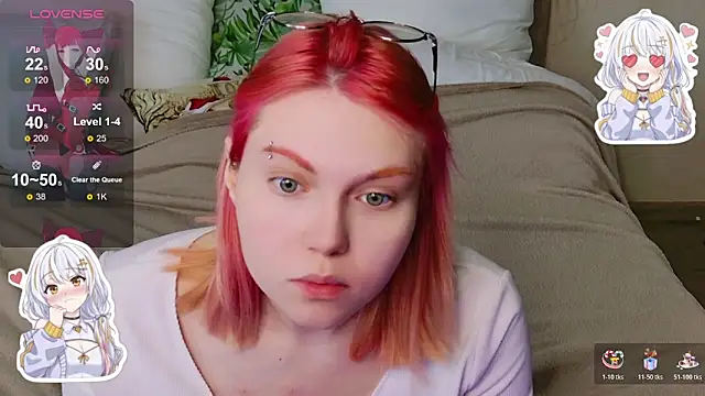 Evie Vall online show from January 15, 2026, 5:38 pm