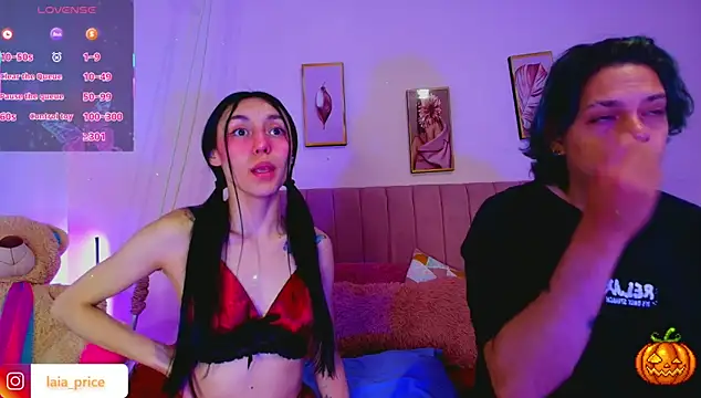 Laia and Damian online show from October 22, 2025, 12:05 pm