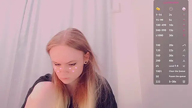 Snapshot of AliceNya_cute chatting on June 26, 2026, 3:22 am AliceNya cute online show from June 26, 2026, 3:22 am