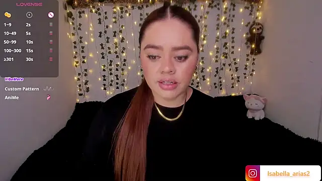 isabella arias2 online show from November 24, 2025, 1:05 am