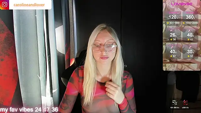 Caroline lover  online show from November 7, 2025, 11:21 am