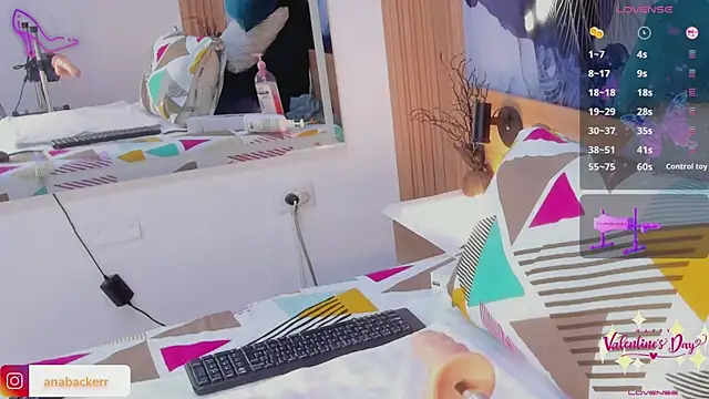 Anabacker01 online show from February 10, 2026, 7:51 pm