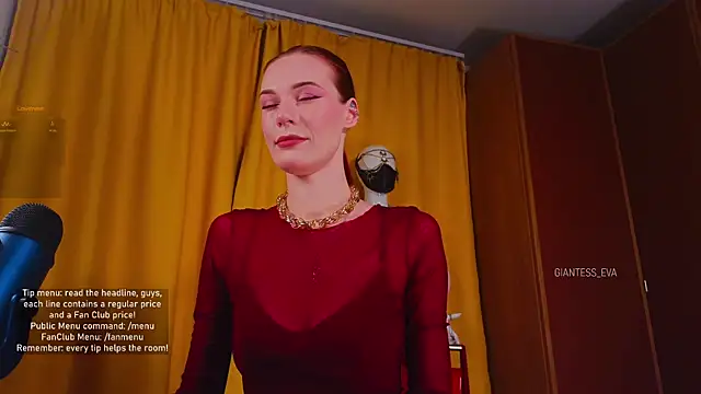 Giantess Eva online show from October 24, 2025, 5:31 pm