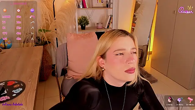 julianaarboleda online show from May 22, 2026, 12:44 pm