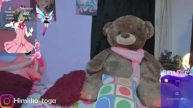 Himiiko toga online show from April 24, 2026, 12:57 am