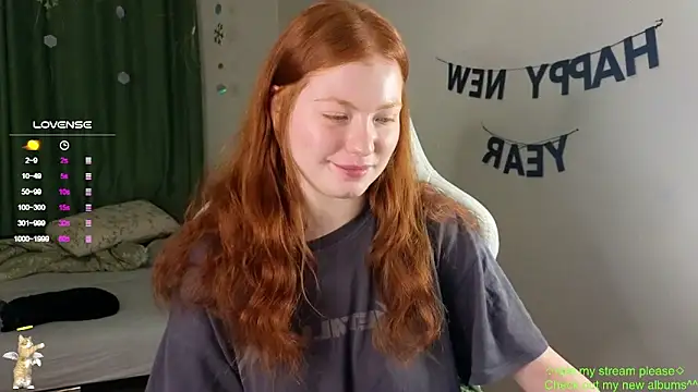 GingerCute online show from January 14, 2026, 12:55 pm