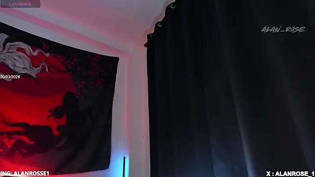 AlanRose01 online show from March 21, 2026, 12:04 am