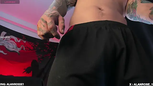 AlanRose01 online show from March 26, 2026, 10:32 am