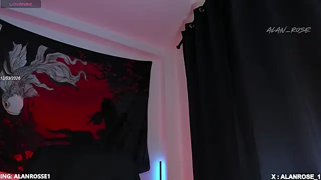 AlanRose01 online show from April 12, 2026, 12:43 pm