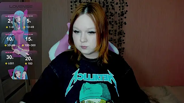 Lovly Vixen online show from October 27, 2025, 9:24 am