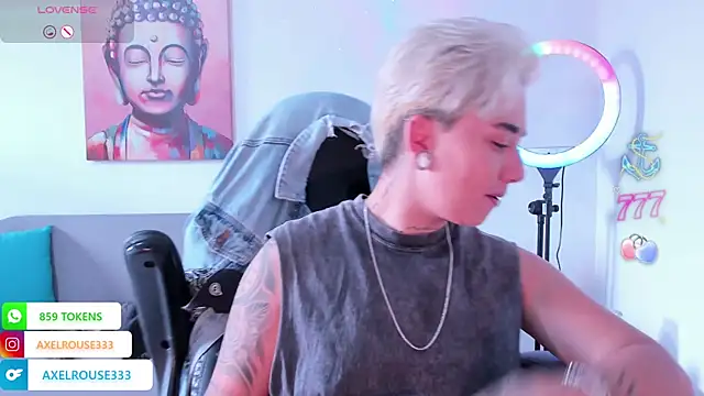 AxelRouse3 online show from April 13, 2026, 5:07 pm