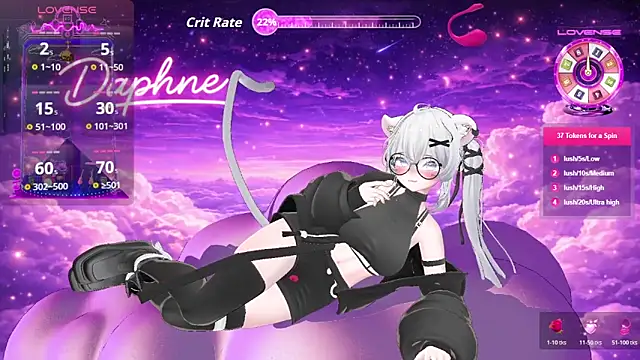 Muse Daphne online show from February 27, 2026, 8:31 pm