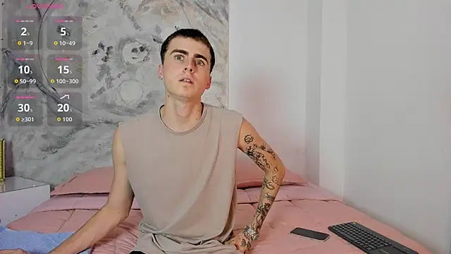 Snapshot of SpaceBoy1 chatting on February 23, 2026, 9:34 pm SpaceBoy1 online show from February 23, 2026, 9:34 pm