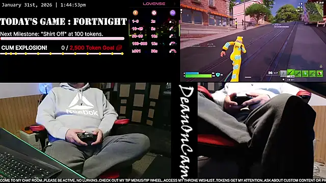 DeanonCam online show from January 31, 2026, 7:45 pm