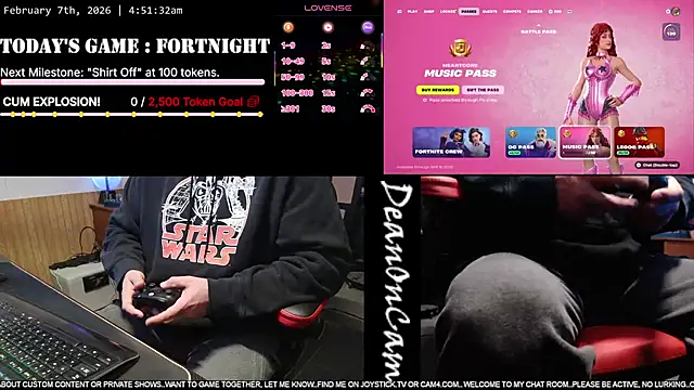 DeanonCam online show from February 7, 2026, 10:52 am