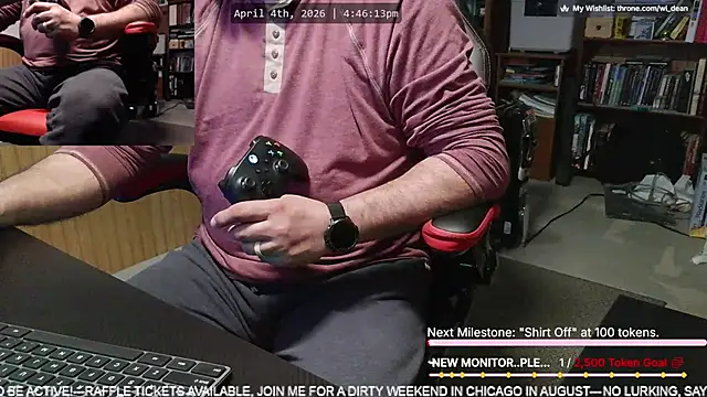 DeanonCam online show from April 4, 2026, 9:45 pm