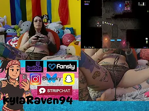 KylaRaven online show from April 27, 2026, 2:42 am