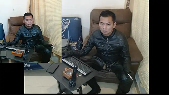 Snapshot of Leatherbdsm81 chatting on April 15, 2026, 4:14 pm Leatherbdsm81 online show from April 15, 2026, 4:14 pm