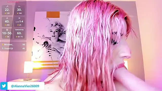 Snapshot of AlannaViera chatting on July 11, 2026, 11:46 am AlannaViera online show from July 11, 2026, 11:46 am
